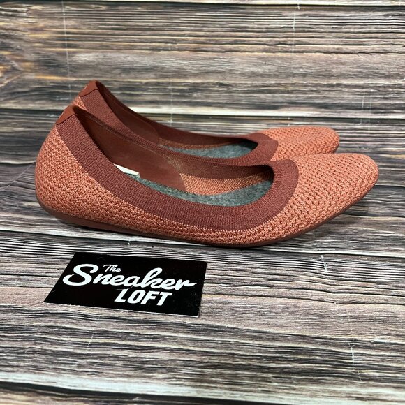 Allbirds Women's Tree Breezer Sunkissed Read Women's Slip On Flats - Picture 1 of 8